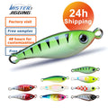 MISTER JIGGING 24h Fast Shipping Manufacturing 30g Fishing Metal Jig Lure Fishing Jig Metal Fishing Lures Saltwater