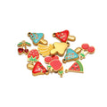 Hot Selling PVD 18K Real Gold Plated Stainless Steel Enamel Color Fruit Small Charms Pendants for Jewelry Making