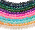Shiduomei Colorful Combination Flower Ice Glass 8mm Crystal Lampwork Bead Chain Assortment Wholesale Necklace Bracelet Jewelry