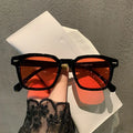 Rectangle Sunglasses Retro Sun Glasses Female Lady Eyeglass Casual Gafas De Sol Rectangulares Unisex Plastic Sunglasses