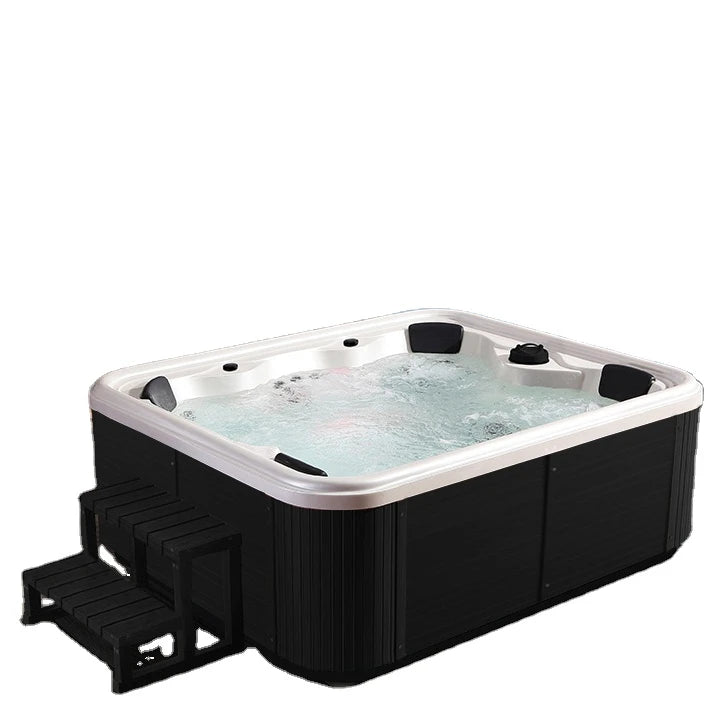 Hsex Massage Outdoor Spa Jacuzzis Hot Tub for Sale Cheap 6 Person Plug and Play Balboa Hottub Luxury Acrylic whirlpool Bathtub