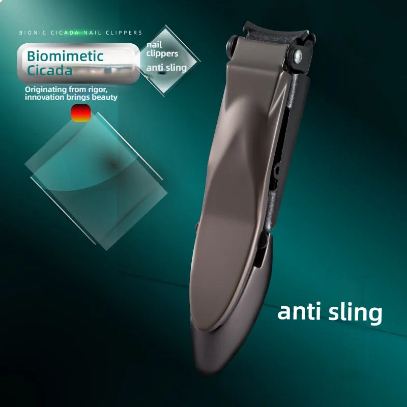 High Quality Nail Trimmer Stainless Steel Nail Clipper With Catcher Set Manicure Tools Trimmer Nail Cutter