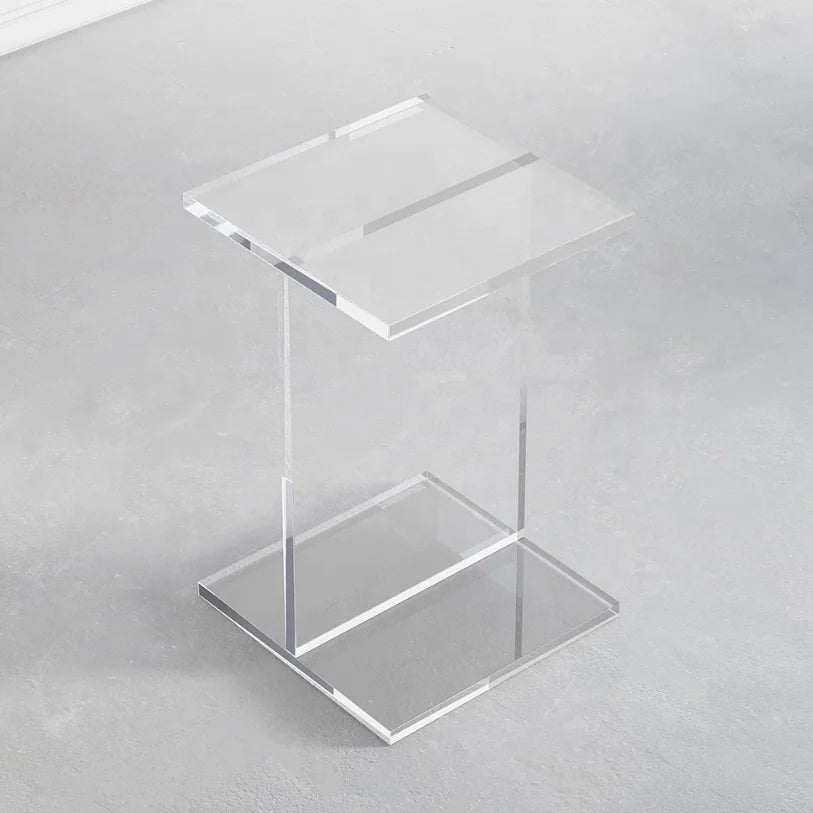 Customized Factory OEM Acrylic Coffee Table Corner Home Decor Customized Sidetable Minimalist Center Acrylic Side Tables