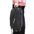 10L Large Capacity Waterproof Road  Bike Rear Seat Bag Pannier Rack Bag Unisex Reflective Strip Shoulder Strap Bags