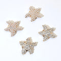 JFRB109 Starfish Shell Button Cover Cufflinks Fashion Jewelry Start Button Covers For Women Shirts