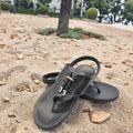 Men's Classic Slides Outdoor Sandals Breathable Microfiber Leather Waterproof Anti-Slip for All Seasons MegaBDM