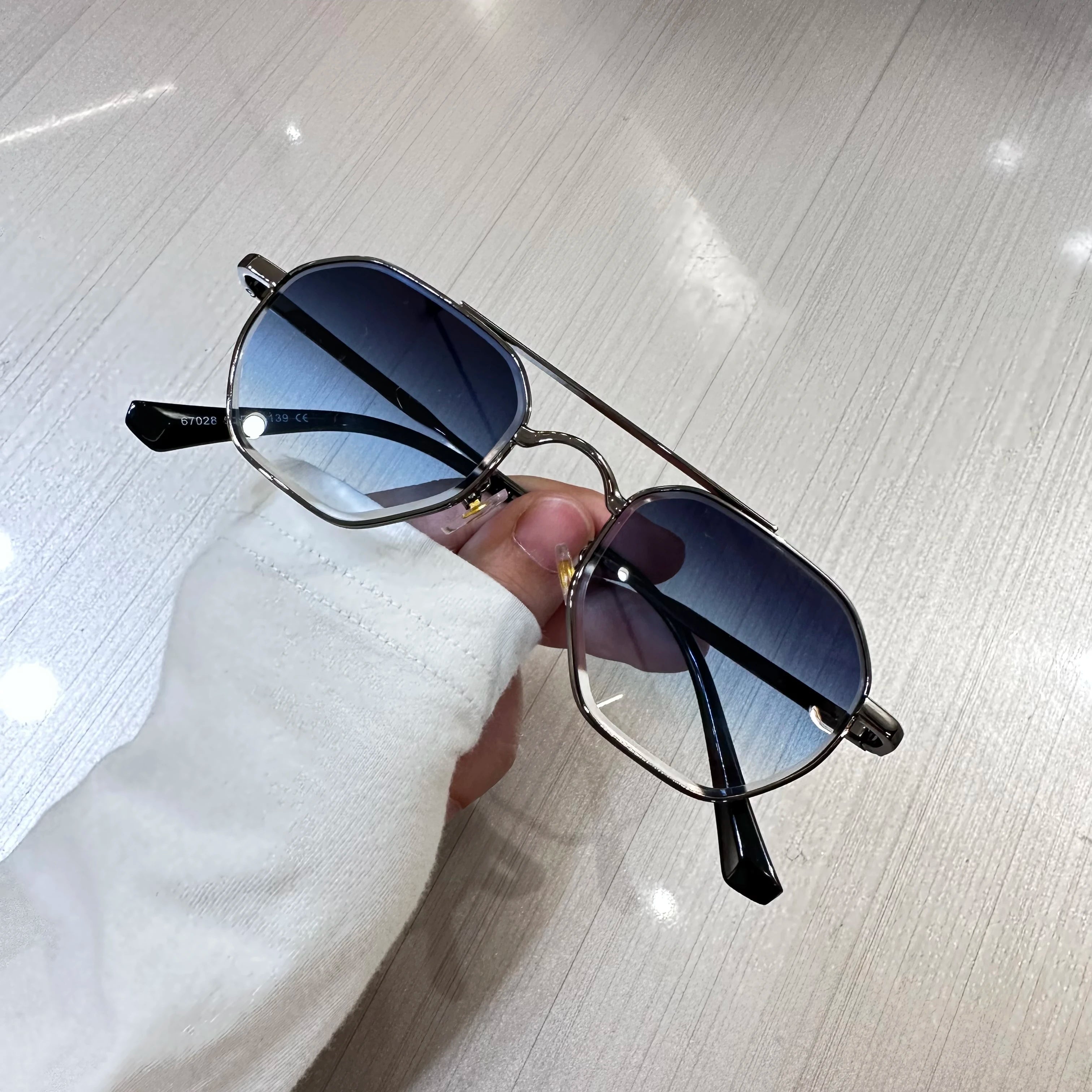 Newly Arrived 2024 Double Beam Sunglasses Ladies Men Luxury Trendy Sunglasses Wholesale Fashion Metal Frame Sunglasses