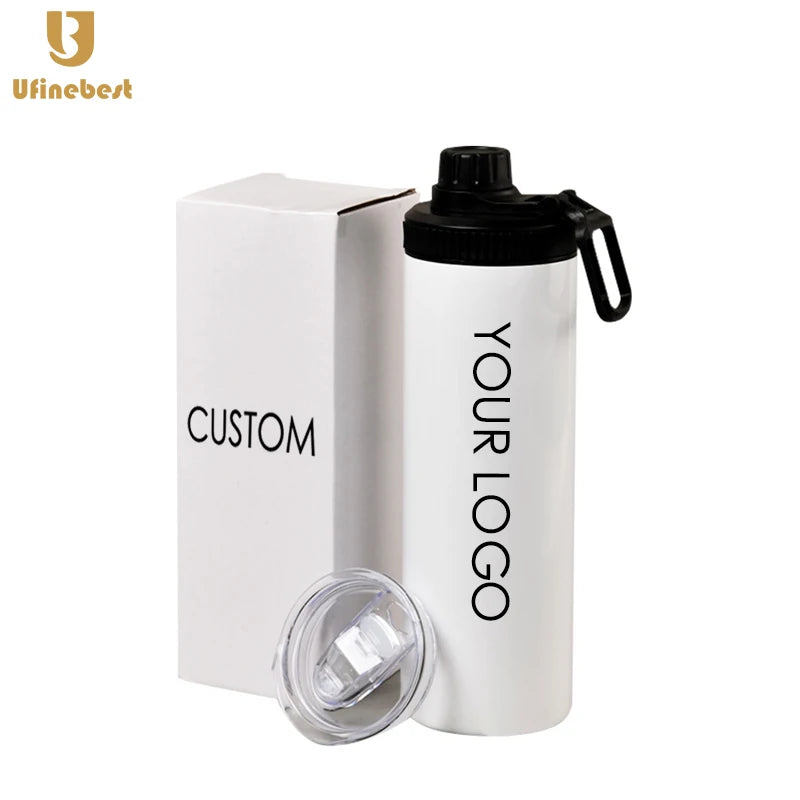 New Design 20oz Duo Lids Sublimation Double Wall Tumblers Stainless  Steel Vacuum Insulated Sublimation Water Bottles