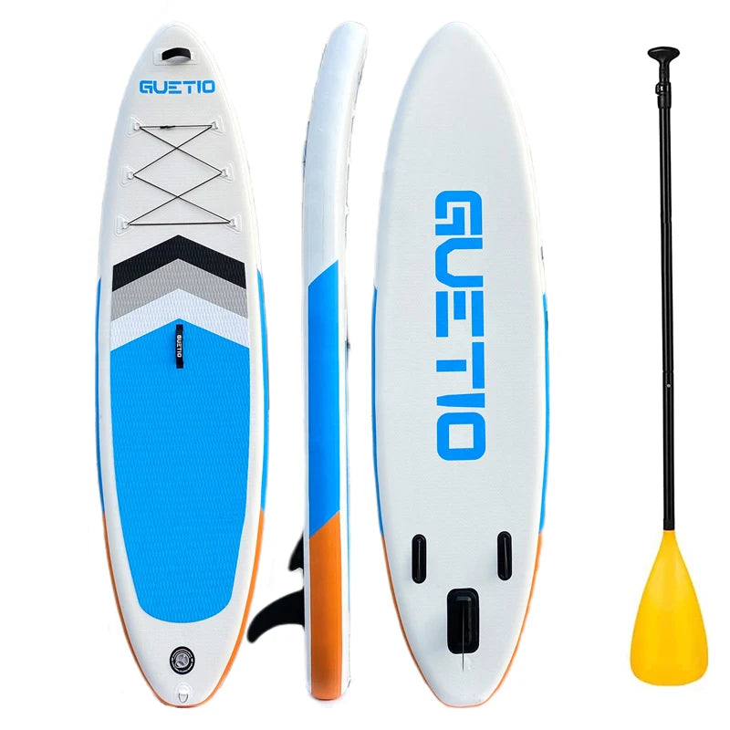 GUETO Outdoors CE Certified Meteor Model Inflatable Stand up Paddle Board with Accessories for Offshore Waters