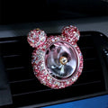 Hot Selling Car Air Freshener With Vent Clip Car Scent Perfume Crystal Bottle Aromatherapy Scented Car Diffuser