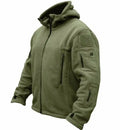 Wholesale Custom Men's Fleece Jackets Outdoor Windproof Warm Winter Coats for Hiking Traveling Hunting