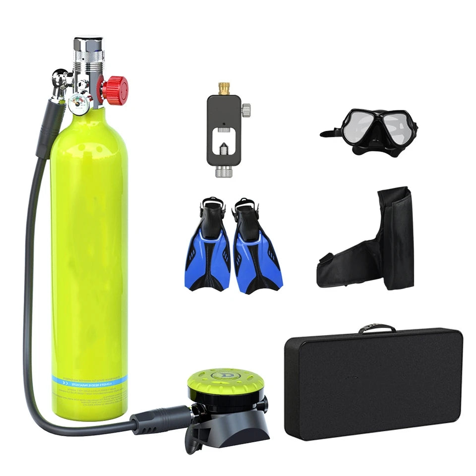 Diving Equipment Full Set Oem Scuba Oxygen Tank up to 20 Minutes Underwater Mini Scuba Air Tank