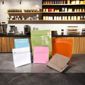 Custom logo Self-sealing 250g Printed Flat Bottom Plastic Packaging Coffee Beans Bag with air Valve and Zipper