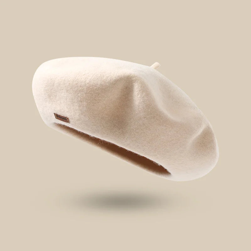 Fashion Outdoor Winter Spring Fancy Girls Cashmere Women Beret Hat