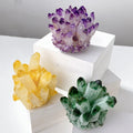 Wholesale Reiki Purple Green Phantom Quartz Crystal Cluster Ghost Crystal Craft for Home Decoration