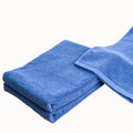 Silver Titanium Antimicrobial Soft Comfortable Cotton Terry Knitted Blue Big Bath Towel with Anti Odor Function