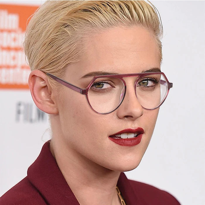 Latest Spectacles Frames Tr90 Blue Light Blocking Glasses Monture Lunettes Chic Optical Frames Eyeglass Without Nose Pads