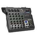 Depusheng B6 Professional Built in 99 Kinds of DSP Effect Portable 6 Channels Mini Audio Mixer