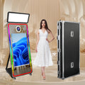 32 43 Inch Touch Screen Magic Mirror Photo Booth Selfie Photobooth Machine Compatible SLR Camera New Generation Selfie Booth