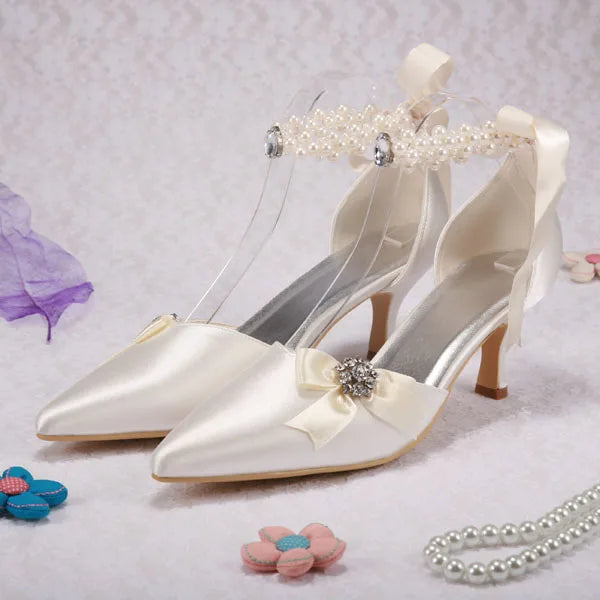 New Model Pointed Toe Shoes Wedding