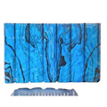 Modern Luxury Blue Onyx Marble Slab Countertop Translucent Natural Stone Backlit Panel for Home Decoration Wholesalers' Price
