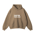 Custom Heavyweight Solid Color Oversized Hoodies No Strings Thick Heavy Plain 380gsm Cotton Blank Hoodie