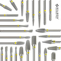 2.3mm/2.9mm/4.0mm Tungsten Carbide Burs-Cross Cut for Trimming Metal WILSON PRECISION TOOL Manufacturing Good Quality CNC Tools