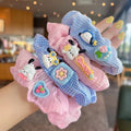 New Arrival Cute Cartoon Girl Hair Accessories Elastic Hair Scrunchies Sweet Fashion Women Hair Ties for Little Girls pony