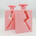 500ml White Pink Purple Black Lotion Pump Cosmetics Shampoo Bottles Dispenser Liquid Soap Packaging Plastic Shampoo Bottle