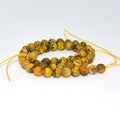 Wholesale 6/8/10mm Natural Bumblebee Jasper Loose Gemstone Beads for DIY Jewelry