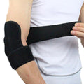 Black SBR Neoprene Strong Support Elbow Wrap Braces for Elbow Compression Sports Protection