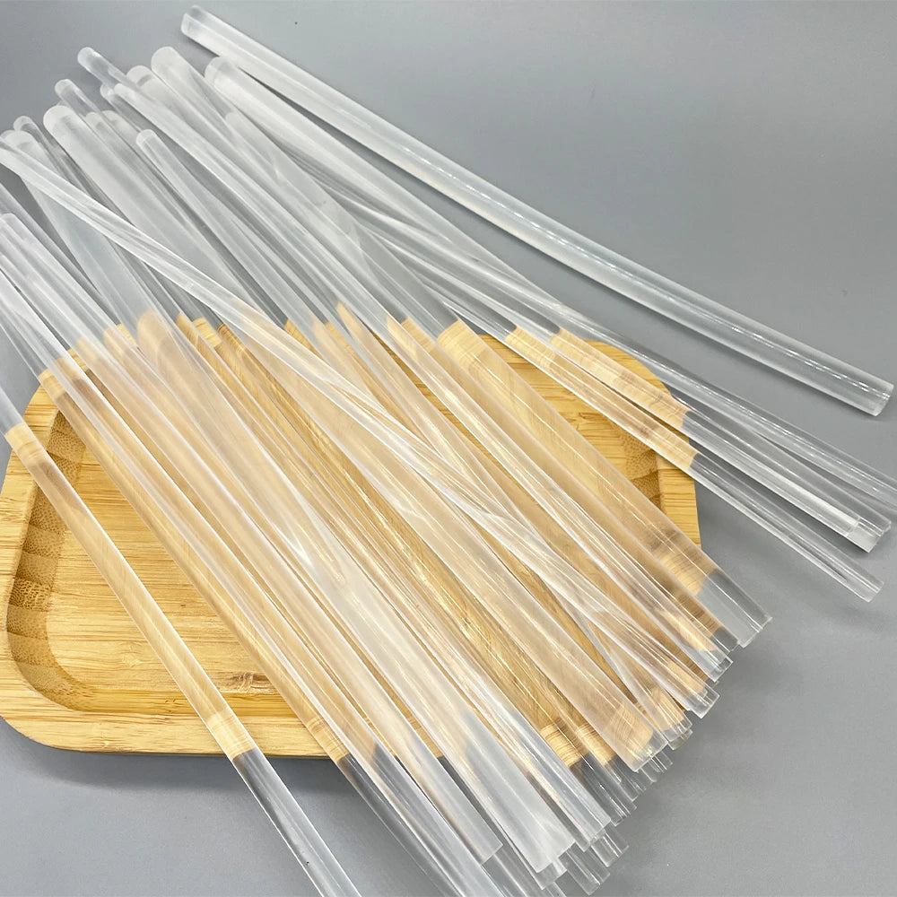 Direct Factory Wholesale Eco-Friendly Adhesive Glue Stick 7mm Diameter Foams Plastics Papers Metalls Glasses Ceramics Packing