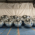Custom Large Event PVC Hanging Floating Mirror Ball Sealed Silver Big Shiny Ball