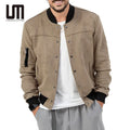 Liu Ming New Arrival 2025 Products Autumn Trendy Men s Clothing Buttons Outerwear Coats Plus Size Jackets
