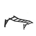 Get-Fit Home Gym Multifunctional Foldable Wall Mounted Pull-Up Bar with Dip Station & Suspension Frame 500kg Capacity
