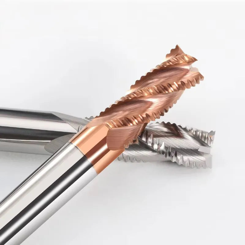 MDBT HRC55 Solid Carbide End Mill Tungsten Steel End Mill CNC Tools with TiSiN Coated Metal Square Milling Cutter Router Bits