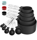 Wholesale 10-Piece Measuring Cups and Spoons Set with Stainless Steel Handle for Baking & Cooking