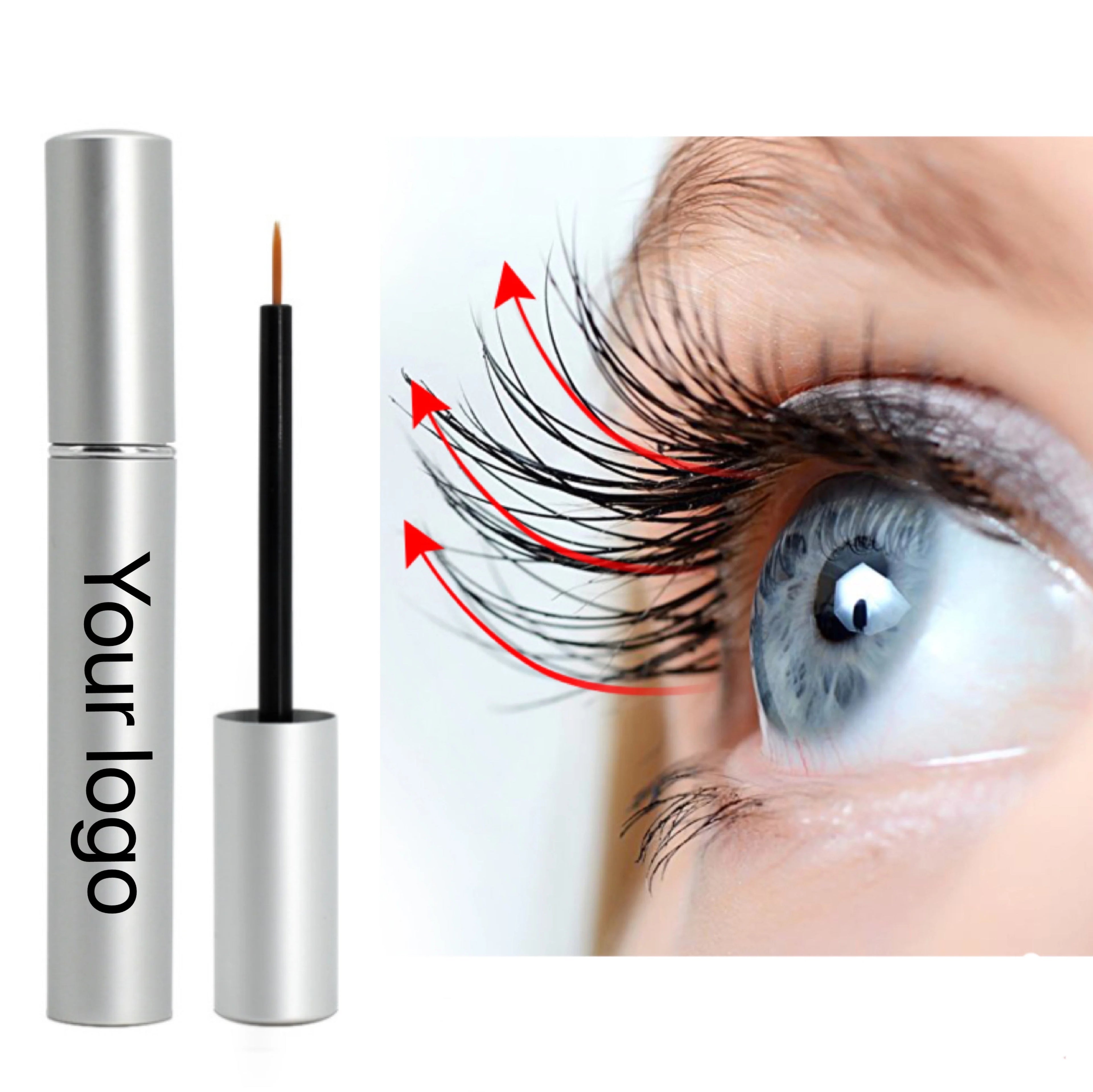 No Logo Eyelash Serum Lengthening Longer Eye Lashes Liquid Enhancer Serum