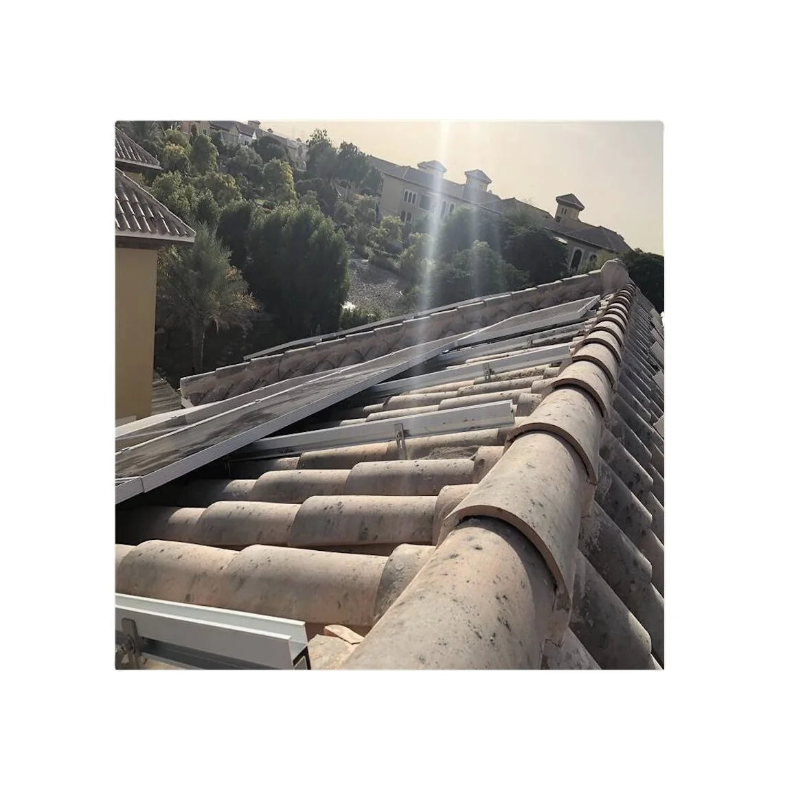 Panel Stand Roof Mounting Structure Rooftp Holder Aluminum Solar Pv Metal 15 Years and More Than 20 Years Duration15 Years EPR