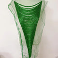 Hot Sell Handmade Beaded  Tassl Applique Patches Sew on Collars for Wedding Dress