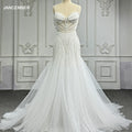 Exquisite Bridal Dresses Lace Mermaid Sweetheart Wedding Dresses for Women Beading Gown 6725
