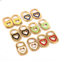 CZ8196 18k GOld Plated Enamel Multi Colored Soda Pop Tabs Charm Pendants