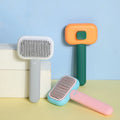 Pet Grooming Tool Dog Cat Long Pin Self Cleaning Soft Slicker Hair Needle Brush Dog Cat Brush Pet Brush