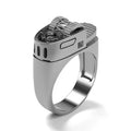 Hot Sale Lighter Rings Creative Lighter Styling  Hip Hop Rings Friendship Rings for Men