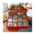 Set 12pcs Square Metal Tin Gift Boxes Empty Celebrate Chocolate Cookie Chocolates Packaging Christmas Holidays Holiday Supplies