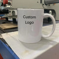 Custom Mug with logo Plain White Blank Coffee Mugs for Sublimation Printing Bulk White Ceramic Sublimation Mug 11 oz MegaBDM