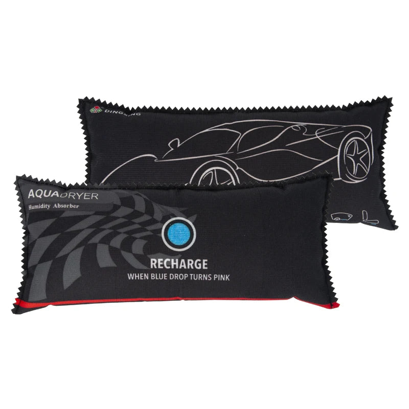 Reusable Silica Gel Desiccant Car Dehumidifier Bag 2pack 1kg Dashboard Dehumidifier Car Condensation Remover Moisture Absorber