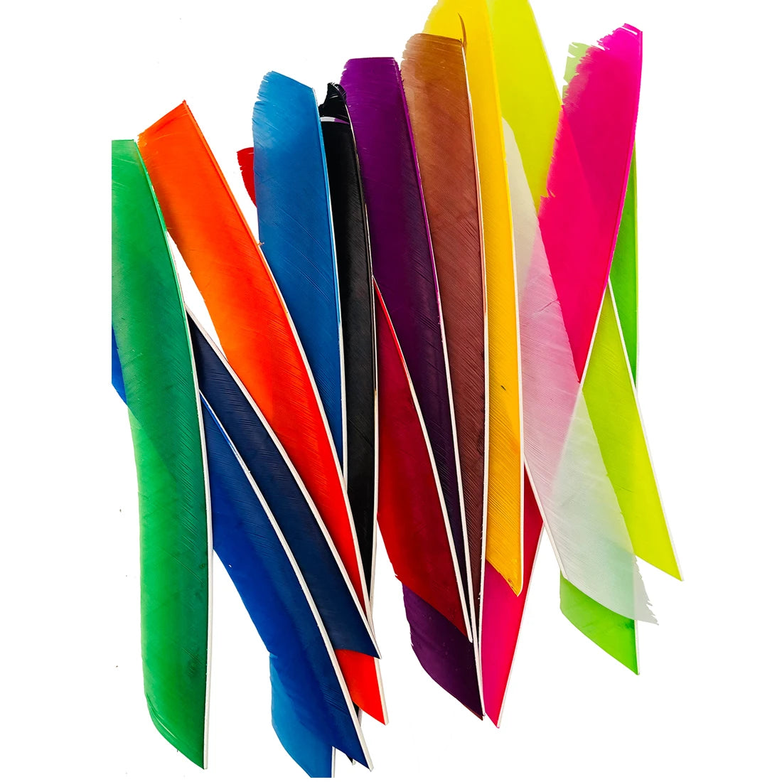 Wholesale Colorful Archery Full Length Arrow Turkey Feathers for Hunting Shooting Accessories