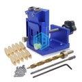 Pro-Grade Oblique Hole Jig Kit 15degree Angles Drilling Tools Woodworking for Splinter-Free Cabinet Joinery