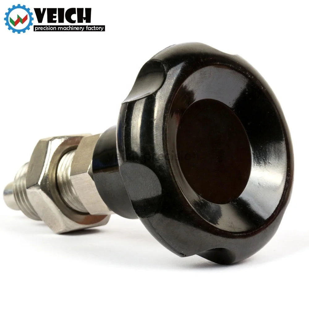 Veich VCN917 High Precision 0.1mm Tolerance M8~M16 Customized Bakelite Knob with Steel Screw Grip Handles Manufactured China